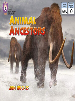 cover image of Collins Big Cat – Animal Ancestors